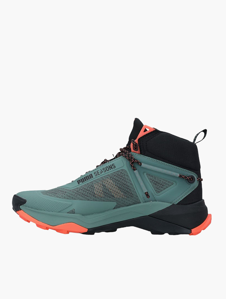 MyRunway | Shop PUMA Eucalyptus & Black Explore Nitro Mid Hiking